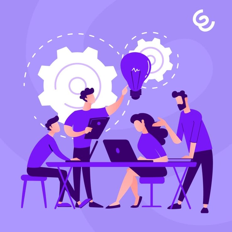 Medium-brainstorming_lavender_clip_art
