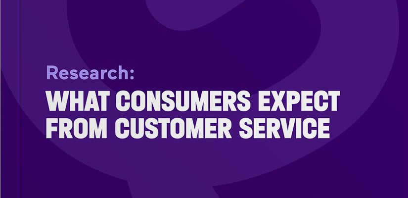 What consumers expect from customer service